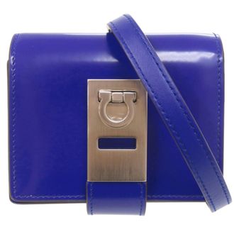 Ferragamo Leather Shoulder Bag (Pre-Owned)