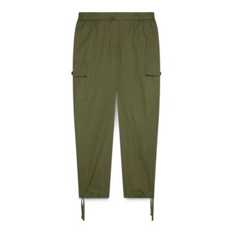 Fiorella Rubino Straight Broeken - Dames - Straight fit broeken - Groen - 2XL - Broeken