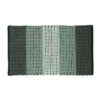 KASANOVA Tappeto bagno ciniglia verde 50x80 cm