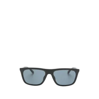 Emporio Armani Sunglasses, unisex, Gray, Size: ONE SIZE Rectangle Frame Sunglasses