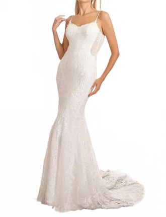 Casablanca Virginia Wedding Dress In White