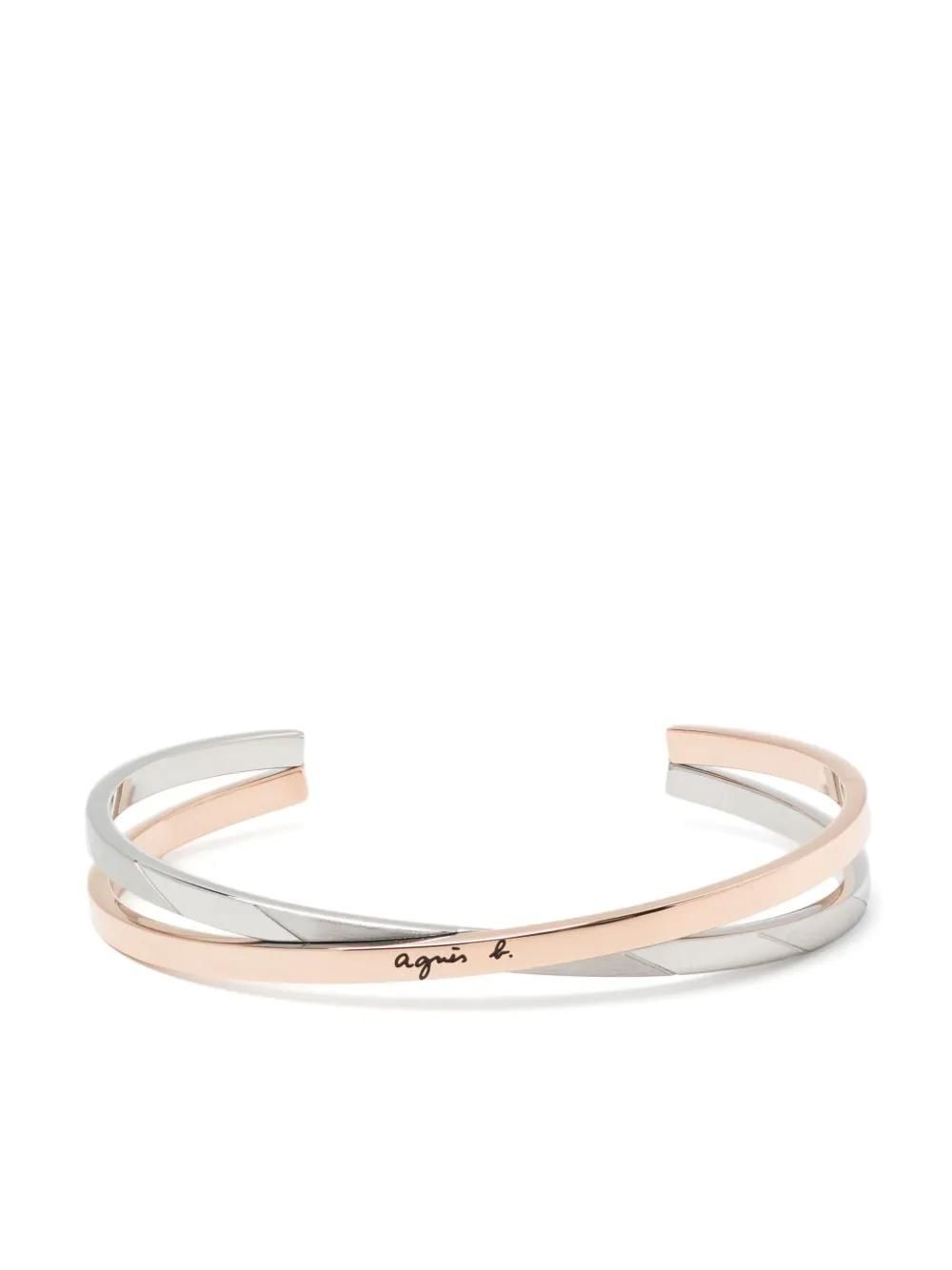Agnes b【愛らしいデザイン☆Wrapped in Love Bracelet】 Women's 