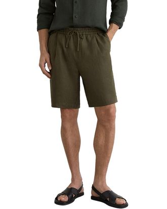 Reiss Barges Linen Drawstring Short