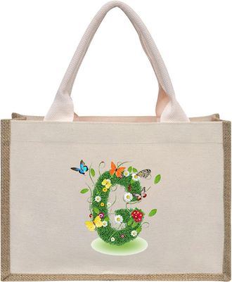 Generic Tote Bags for Women - Stylish Womens Tote Bag for Mom Shopping Beach and Daily Durable Fashionable Carryall Handbag with Letter Design