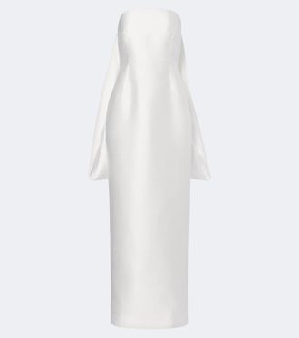 Solace London Bridal Dandridge twill bustier gown
