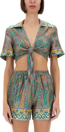 Etro Silk Top-Donna