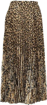 Etro Aniamlier printed long skirt Woman 42