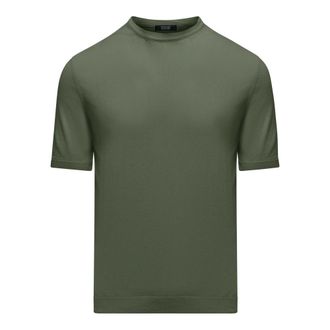 Bomboogie Camiseta b&aacute;sica de cuello redondo - Knitwear - Hombre - Verde - 2XL
