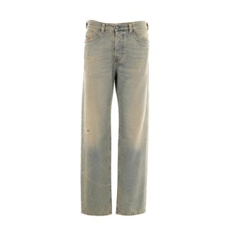Diesel Straight Jeans, female, Blue, Size: W24 1988 D-Ark Jeans