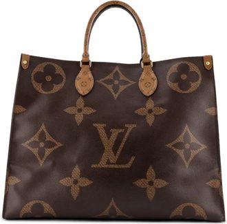 Louis Vuitton OnTheGo Reverse Monogram Giant GM shopper - Bruin