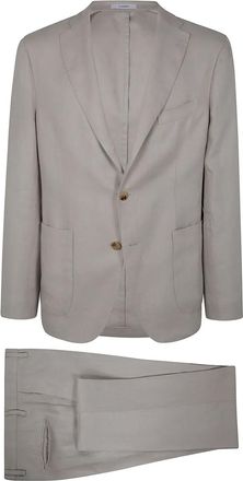 Boglioli Completo due pezzi in lino - Toni neutri