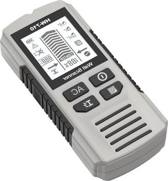 OEM Detector De Metales Port&aacute;til - Buscador De Vigas - Esc&aacute;ner De Pared - B&uacute;squeda En Paredes - Alta Sensibilidad - 17,4 X 7,6 X 4,1 Cm - Plateado