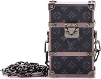 Louis Vuitton Trunk Box Pouch Monogram Eclipse Canvas (Authentic Pre-Loved)