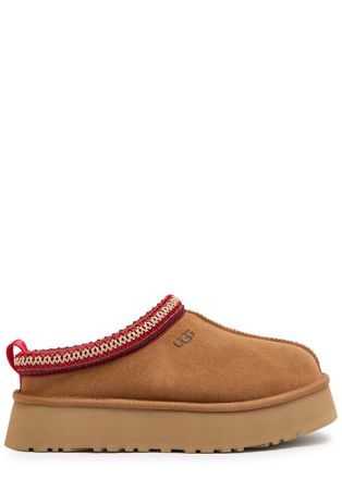 UGG Ugg Tazz Suede Platform Mules - Tan - 3