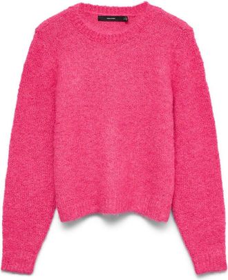 Vero Moda Trui met ronde hals en lange mouwen