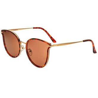Bertha Sunglasses Moon Polarized Sunglasses in Gold/brown at Nordstrom