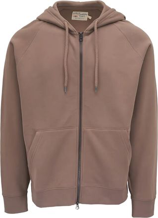 Faherty Felpa con cappuccio e zip - Marrone