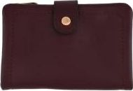 Pourchet Florin Portemonnee - Dames - Portefeuilles - Rood - ONE Size - Leer - Accessoires