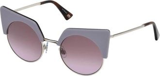 Web Eyewear Sunglasses, female, Purple, Size: ONE SIZE Acetate Sunglasses