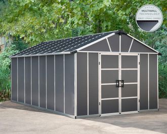 Palram Canopia Yukon Caseta De Jard&iacute;n 519x332x252 Cm Con Piso
