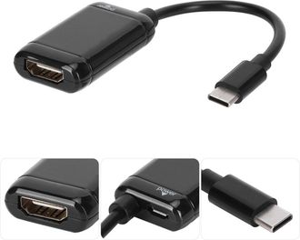 OEM Adaptador Usb Tipo C A Hdmi, Compatible Con Audio Digital Hd Link Para Dispositivos M&oacute;viles, Adecuado Para Dispositivos Samsung Galaxy Note Y Disposit