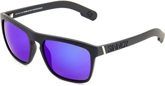 Sinner Thunder X SISU-845-10-49 Mens Sunglasses Black Size 45