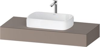 Duravit Consola Duravit Qatego, 1200x550x170mm, Con Recorte Central