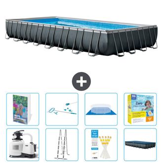 Intex Piscina Ultra Xtr Rectangular - 975x488x132 Cm - 9-piezas S550