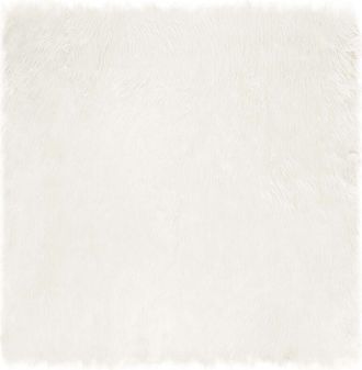 vidaXL Alfombra De Imitaci&oacute;n De Piel De Oveja Tafalla 160 X 160 Cm Vidaxl