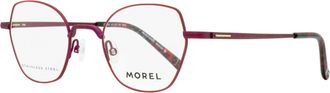 MOREL Womens Koali Amaryllis Eyeglasses 20148K RR05 Burgundy/Red 47mm