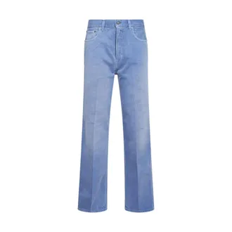 Haikure Straight Jeans, female, Blue, Size: W26 Five-pocket Denim Jeans