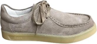 Sioux Tedrino Veterschoen - Heren - Veterschoenen - Beige - 43 EU - Leer - Schoenen