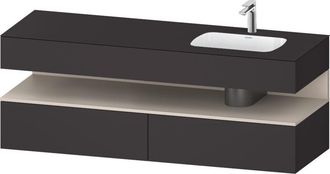 Duravit Qatego Lavabo Encastrado Con Base De Lavabo Consola, - Duravit