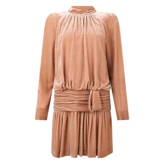 Alberta Ferretti Kleedjes, Dames, Roze, S, Korte Jurk