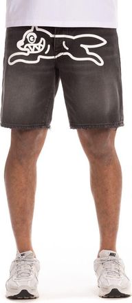 Icecream Frozen Yogurt Denim Shorts in Black Shade at Nordstrom, Size 34