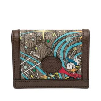 Gucci Pre-owned Wallets, female, Multicolor, Size: ONE SIZE Pre-owned Canvas Wallet