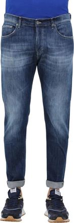 Dondup Reguliere Denim Stretch Jeans Icon - Heren - Slim Fit Jeans - Blauw - W30 - Denim - Jeans