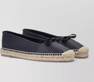 Castaner nappa ballerina espadrilles ribbon bow sole