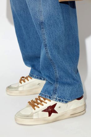 Golden Goose Stardan Sports Shoes, Mens, White