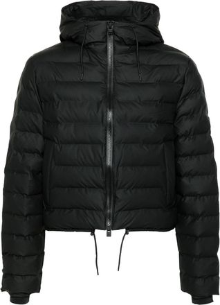 Rains Lohja puffer jacket - men - Polyester/Polyester/Polyurethane/Nylon - M - Black