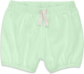 primary Baby Organic Bubble Short in Light Clover at Nordstrom, Size 12-18M