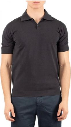 Alpha Industries Tops, Heren, Blauw, M, Stijlvolle Polo Shirt voor Mannen