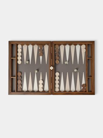 Giobagnara Leather Backgammon Set