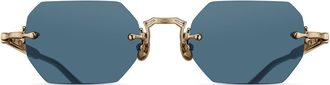 Matsuda M5010 BG-NVY Mens Sunglasses Gold Size 51