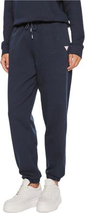 Guess Dames, Broeken, Blauw, Maat: XS Katoen