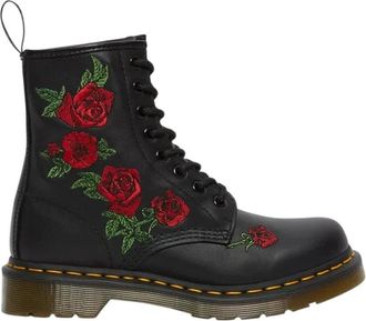 Dr. Martens Schoenen - Dames - Veterlaarzen - Zwart - 38 EU - Schoenen