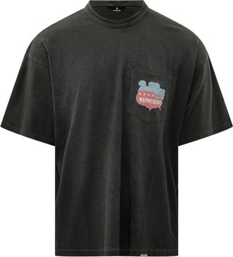 Represent Represent, Uomo, Top, Nero, L, new