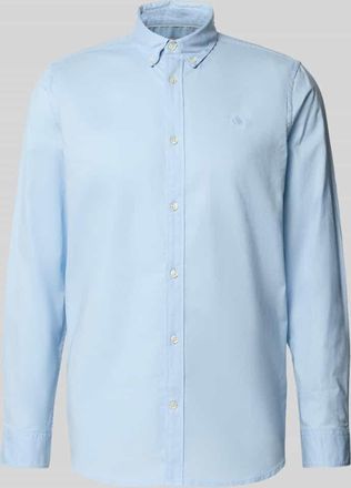 Scotch & Soda Regular Fit Freizeithemd mit Knopfleiste in Hellblau, Größe XXL