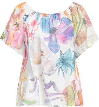 120% Lino CAMISETAS Y TOPS - Tops en YOOX.COM