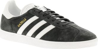adidas Originals ADIDAS Originals Mens Trainers Gazelle Leather Lace Up grey - Size UK 9.5